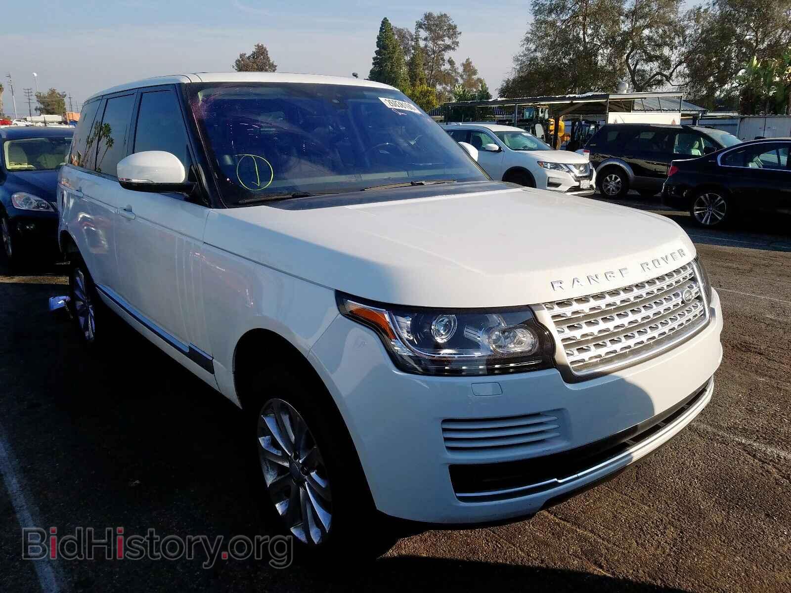 Фотография SALGS2FV4HA352861 - LAND ROVER RANGEROVER 2017