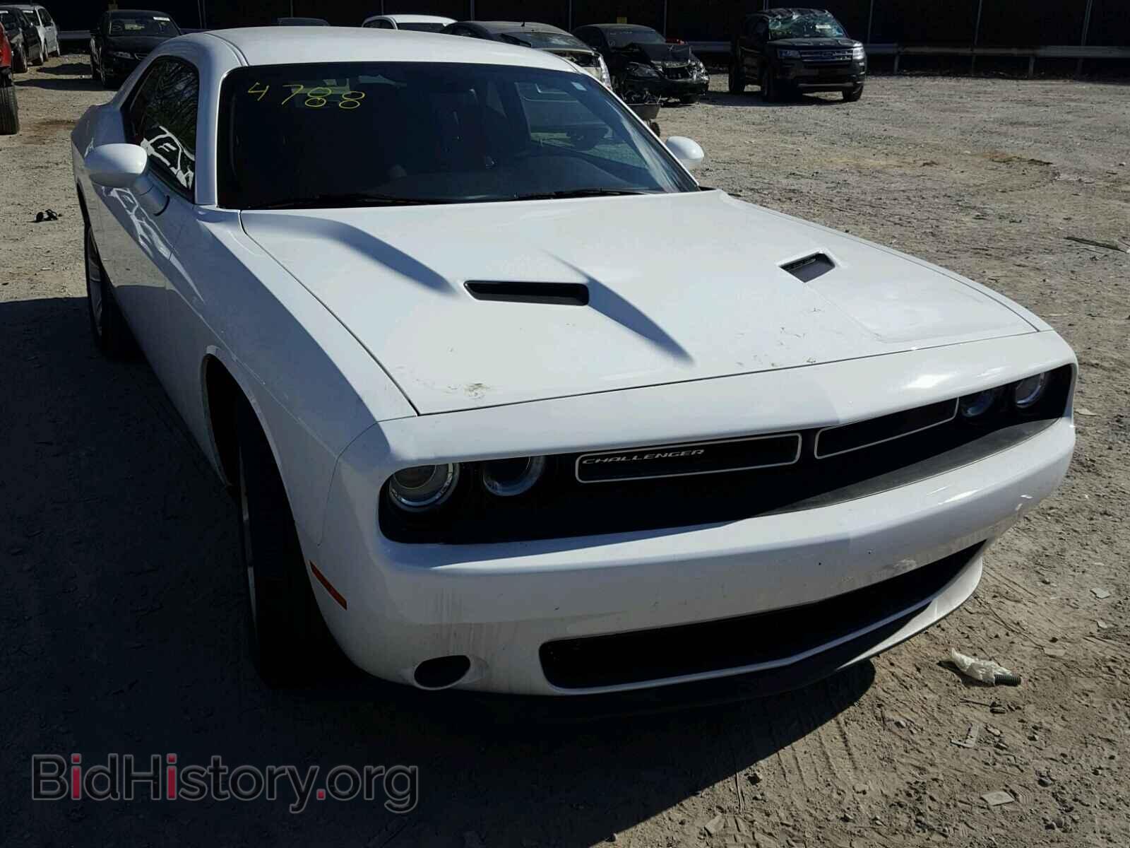 Фотография 2C3CDZAG6GH336814 - DODGE CHALLENGER 2016