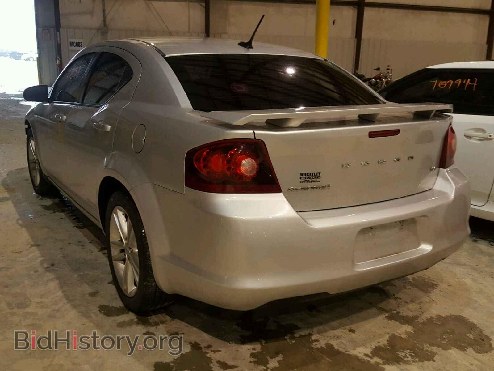 2012 DODGE AVENGER - VIN: 1C3CDZCB2CN211750 - Фото 3