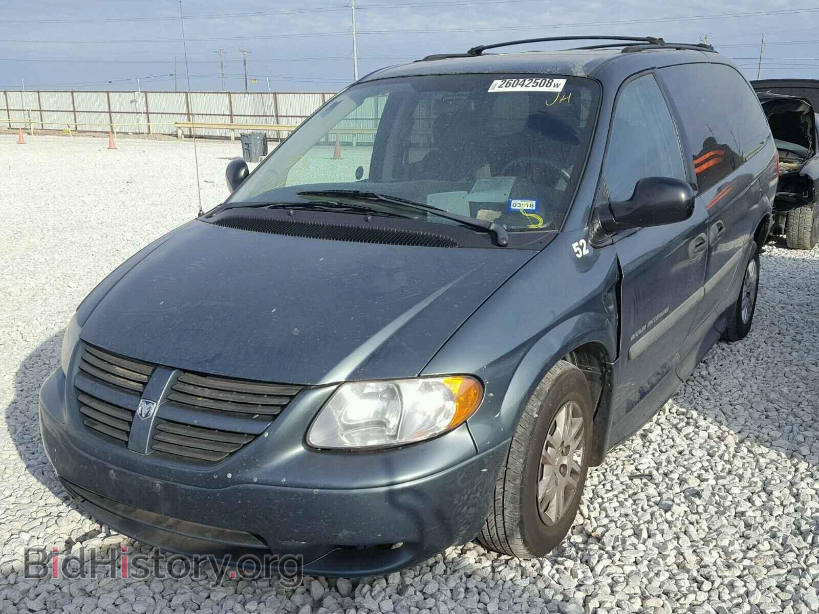 2007 DODGE CARAVAN - VIN: 1D4GP24R67B178768 - Фото 2