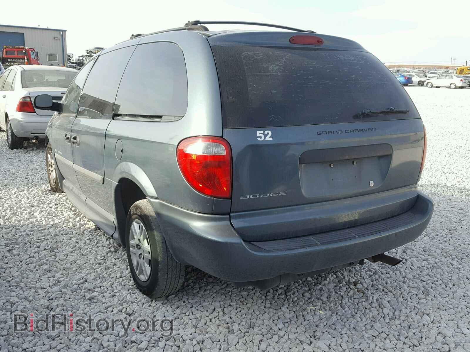 2007 DODGE CARAVAN - VIN: 1D4GP24R67B178768 - Фото 3