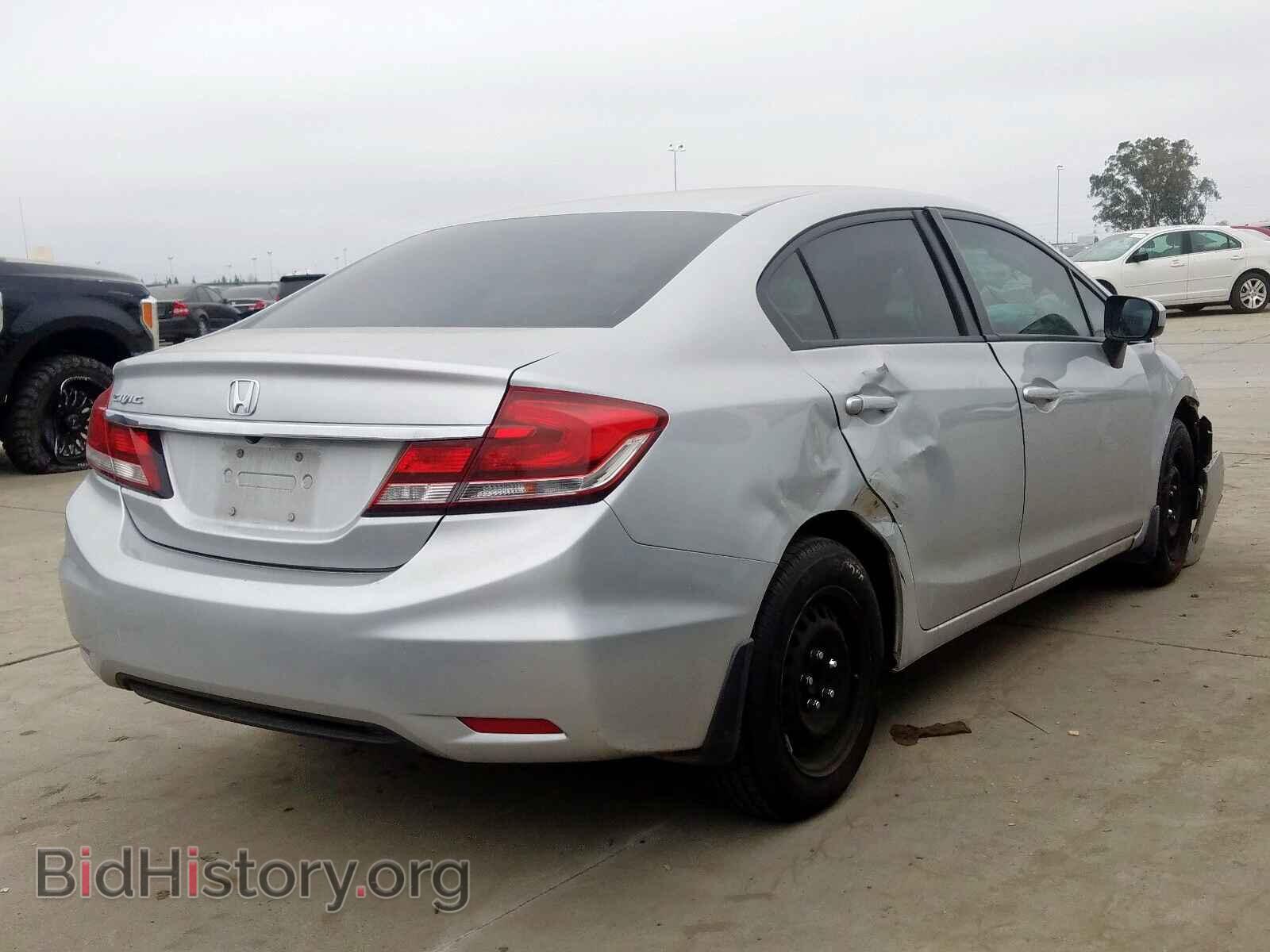 2014 HONDA CIVIC - VIN: 19XFB2F57EE010154 - Фото 4