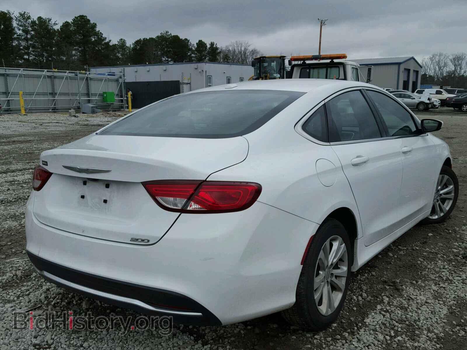 2015 CHRYSLER 200 - VIN: 1C3CCCAB4FN630741 - Фото 4
