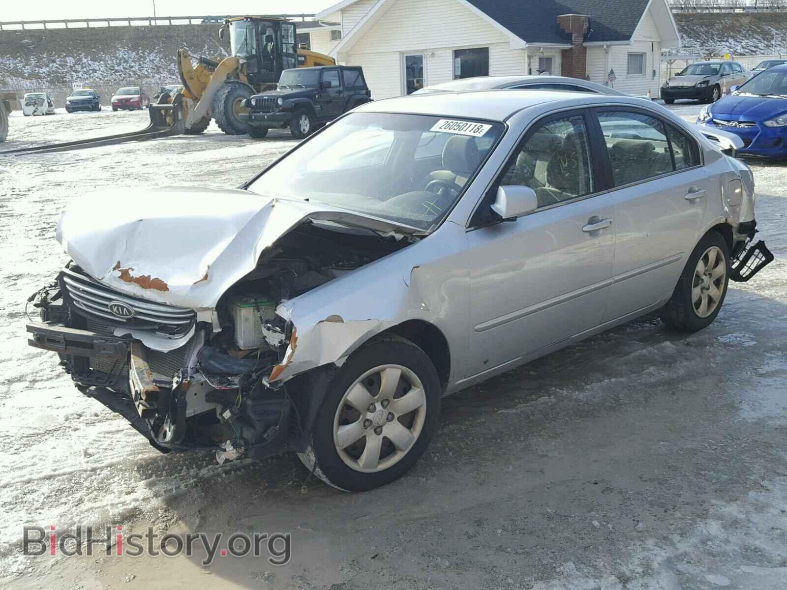 2008 KIA OPTIMA - VIN: KNAGE123385274852 - Фото 2