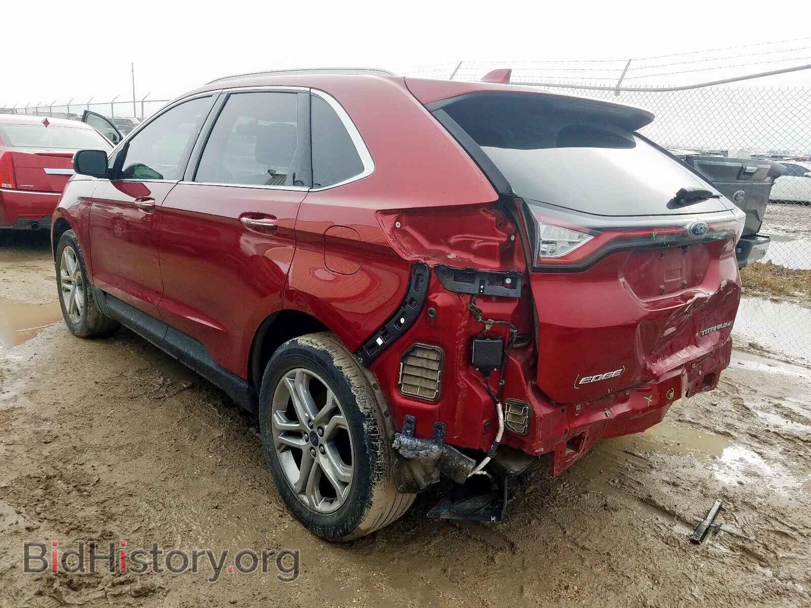2015 FORD EDGE - VIN: 2FMTK3K86FBB96203 - Фото 3