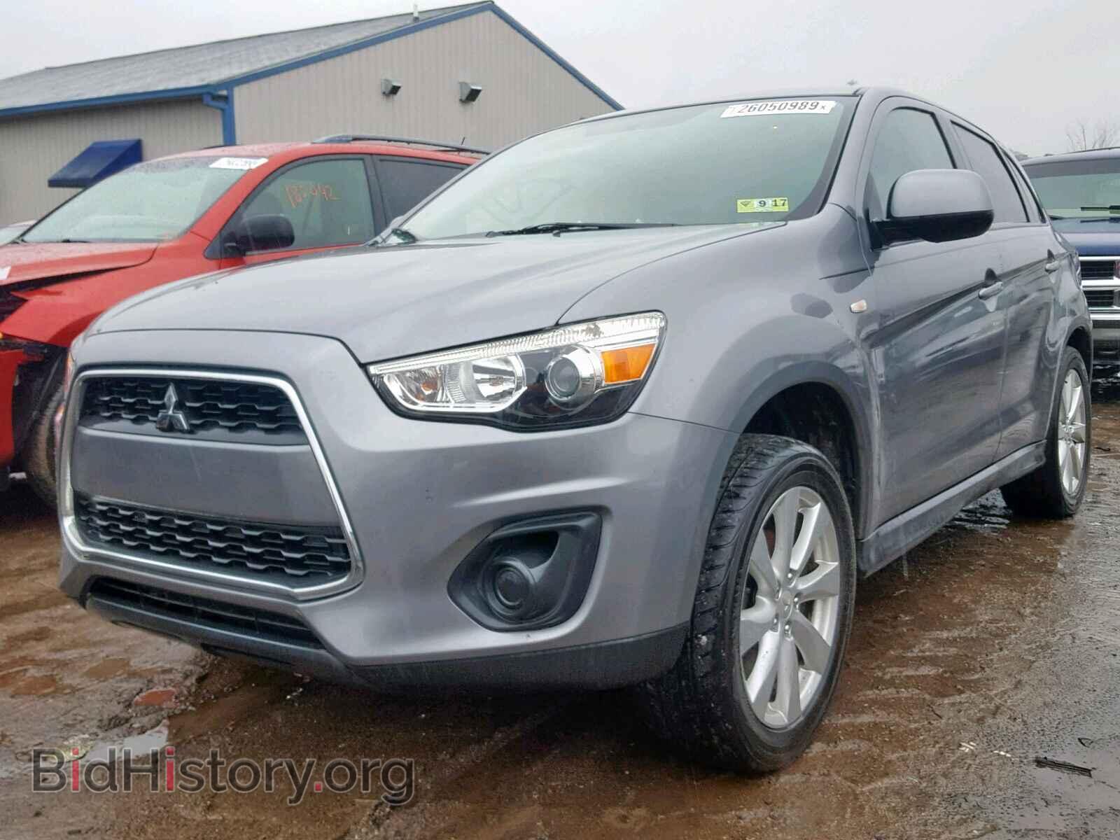 2014 MITSUBISHI OUTLANDER - VIN: 4A4AR3AU4EE004973 - Фото 2