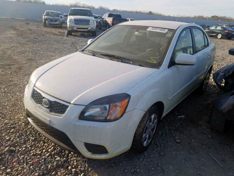 2011 Kia RIO BASE (VIN KNADH4A32B6731410) — фото 2 из 10