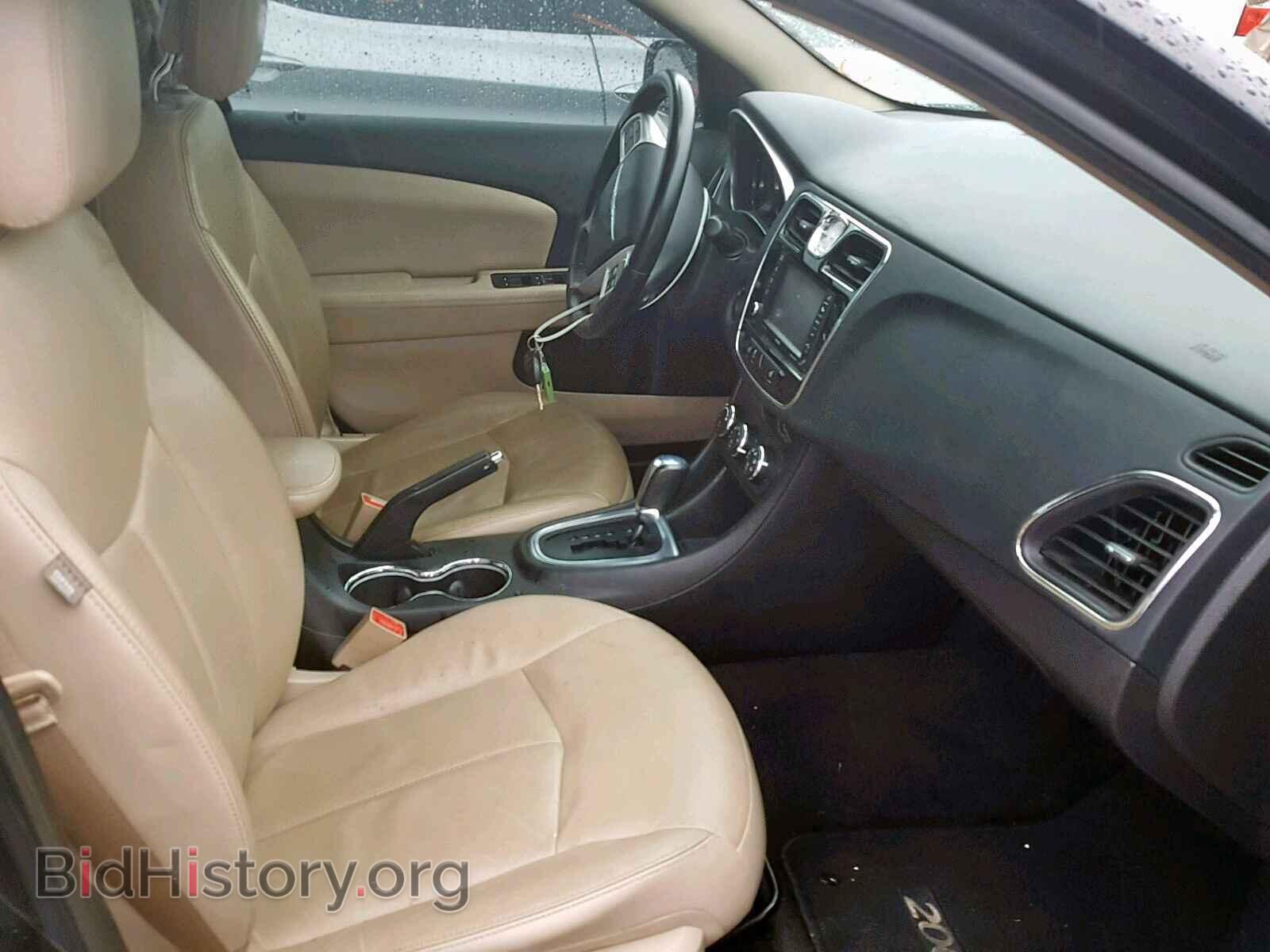 2012 CHRYSLER 200 - VIN: 1C3CCBCB8CN107175 - Фото 5