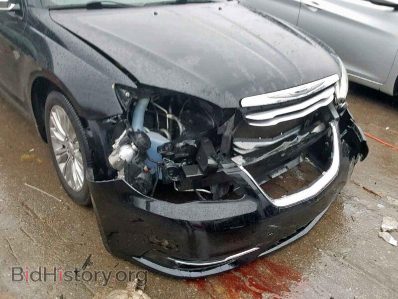2012 Chrysler 200 (VIN 1C3CCBCB8CN107175) — фото 9 из 10