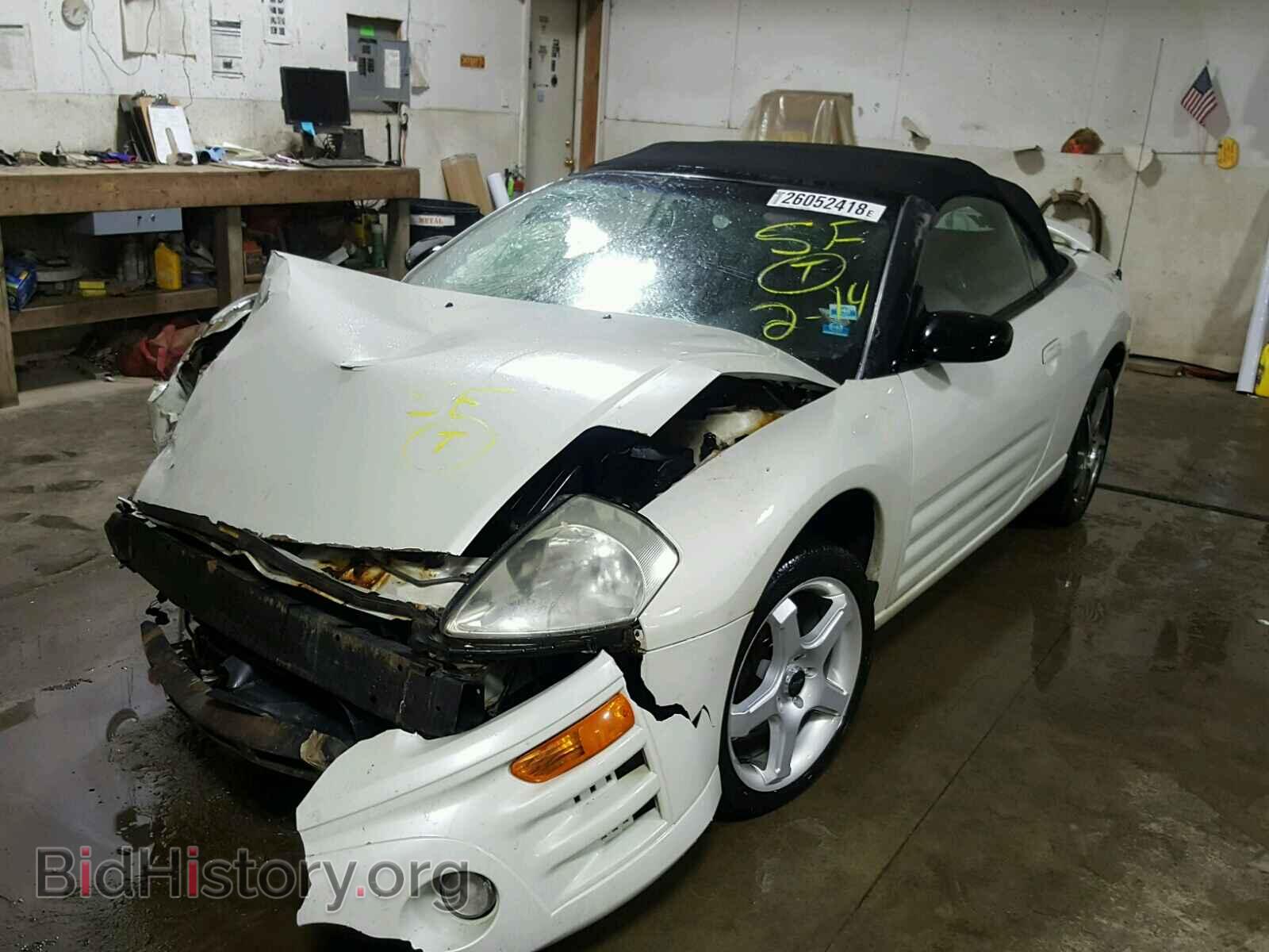 2003 MITSUBISHI ECLIPSE - VIN: 4A3AE45G63E184559 - Photo 2