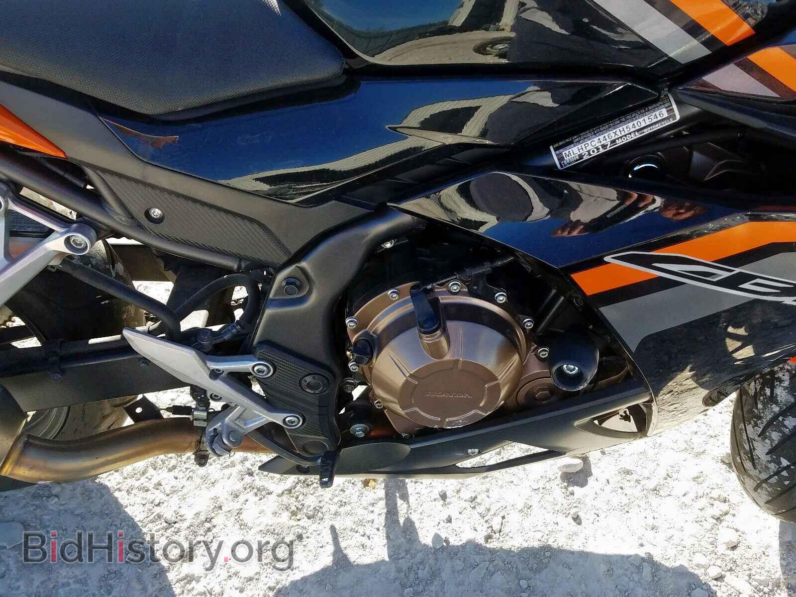 2017 HONDA CBR CYCLE - VIN: MLHPC446XH5401546 - Фото 7