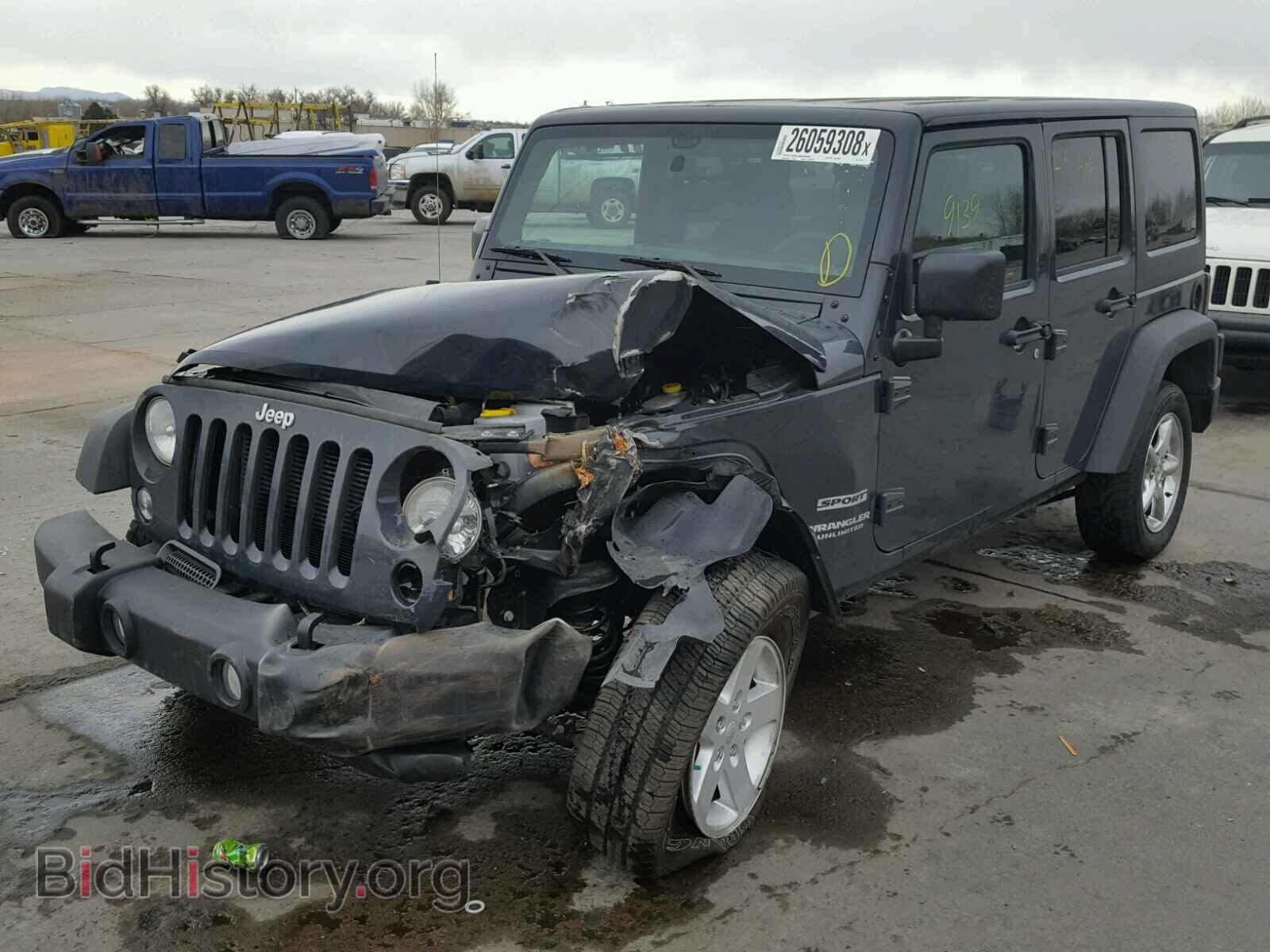 2017 JEEP WRANGLER - VIN: 1C4BJWDG3HL612672 - Фото 2
