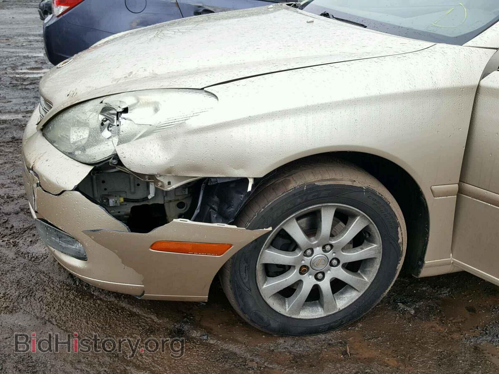 2003 LEXUS ES300 - VIN: JTHBF30G630134763 - Фото 9