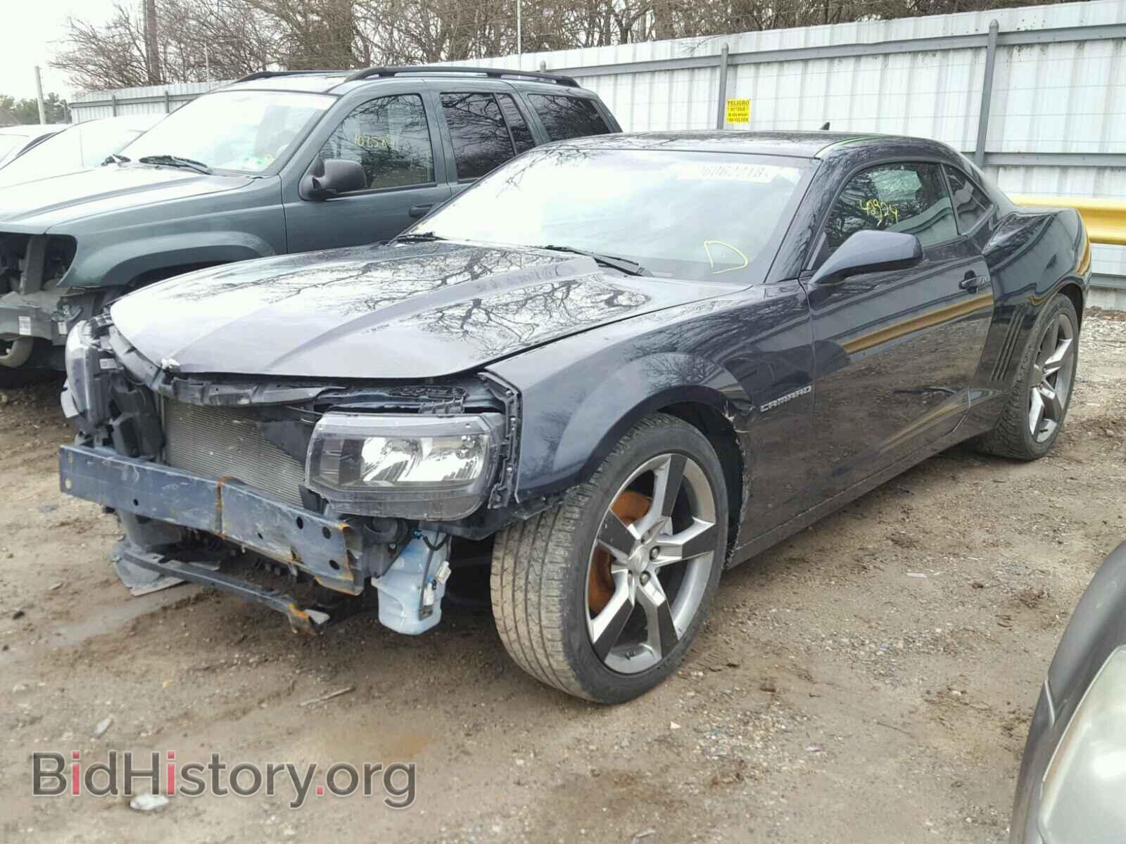 2014 CHEVROLET CAMARO - VIN: 2G1FA1E35E9208638 - Фото 2