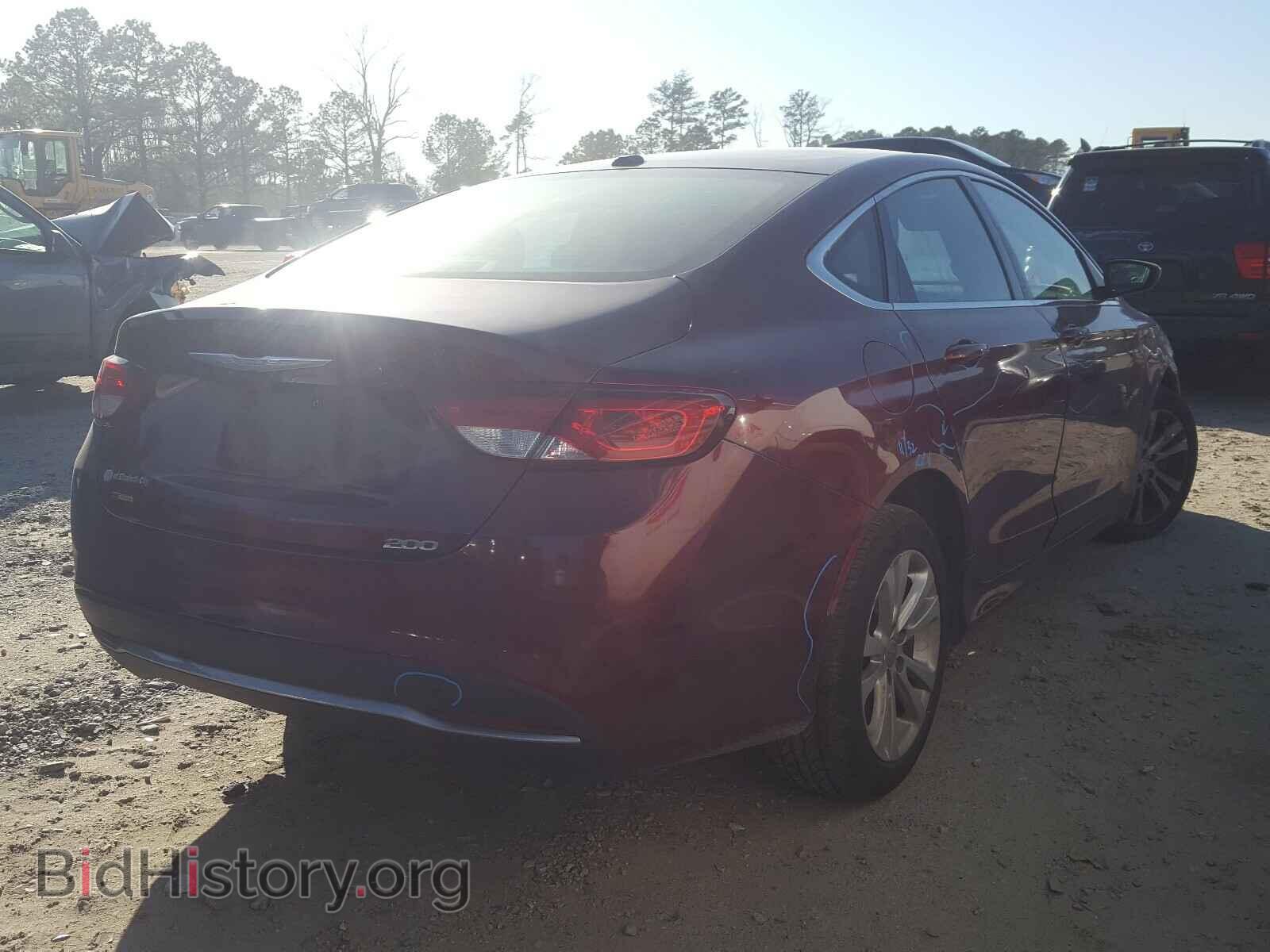 2015 CHRYSLER 200 - VIN: 1C3CCCAB5FN590413 - Фото 4