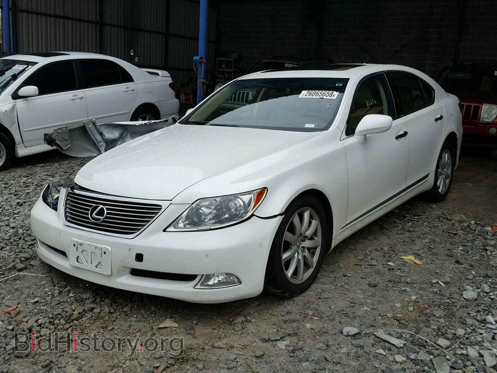 2008 LEXUS LS460 - VIN: JTHBL46F685068108 - Фото 2