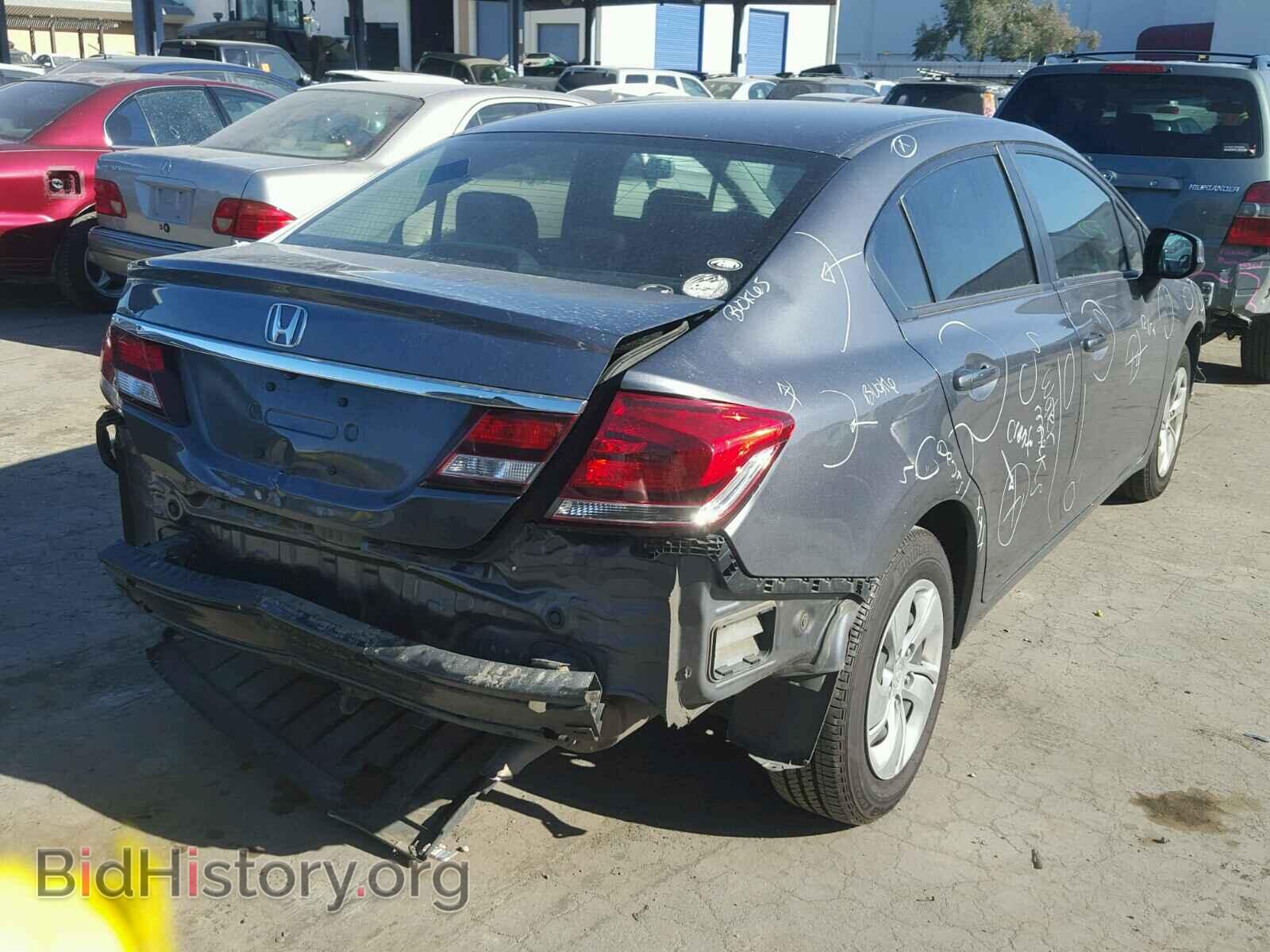 2013 HONDA CIVIC - VIN: 19XFB2F5XDE242648 - Фото 4