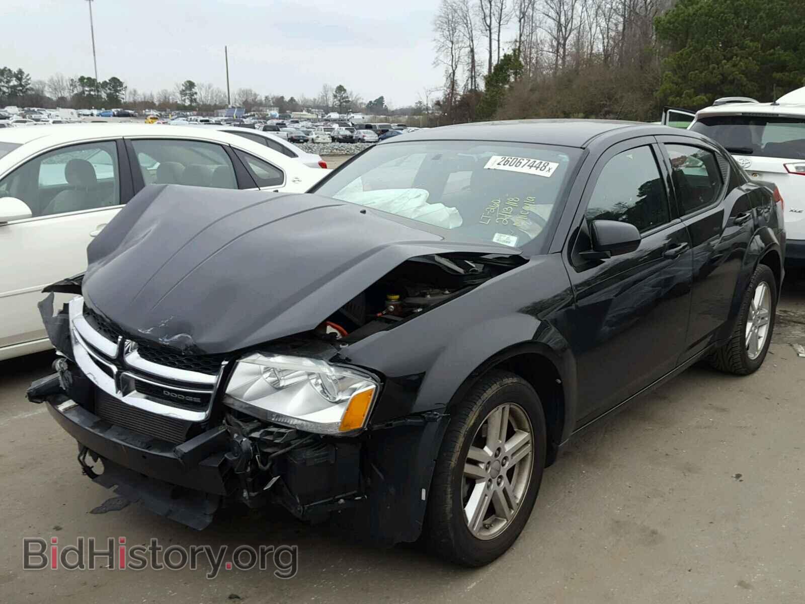 2012 DODGE AVENGER - VIN: 1C3CDZCB6CN147731 - Фото 2