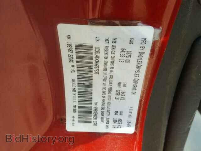 2004 CHRYSLER SEBRING - VIN: 1C3EL46X34N267235 - Фото 10