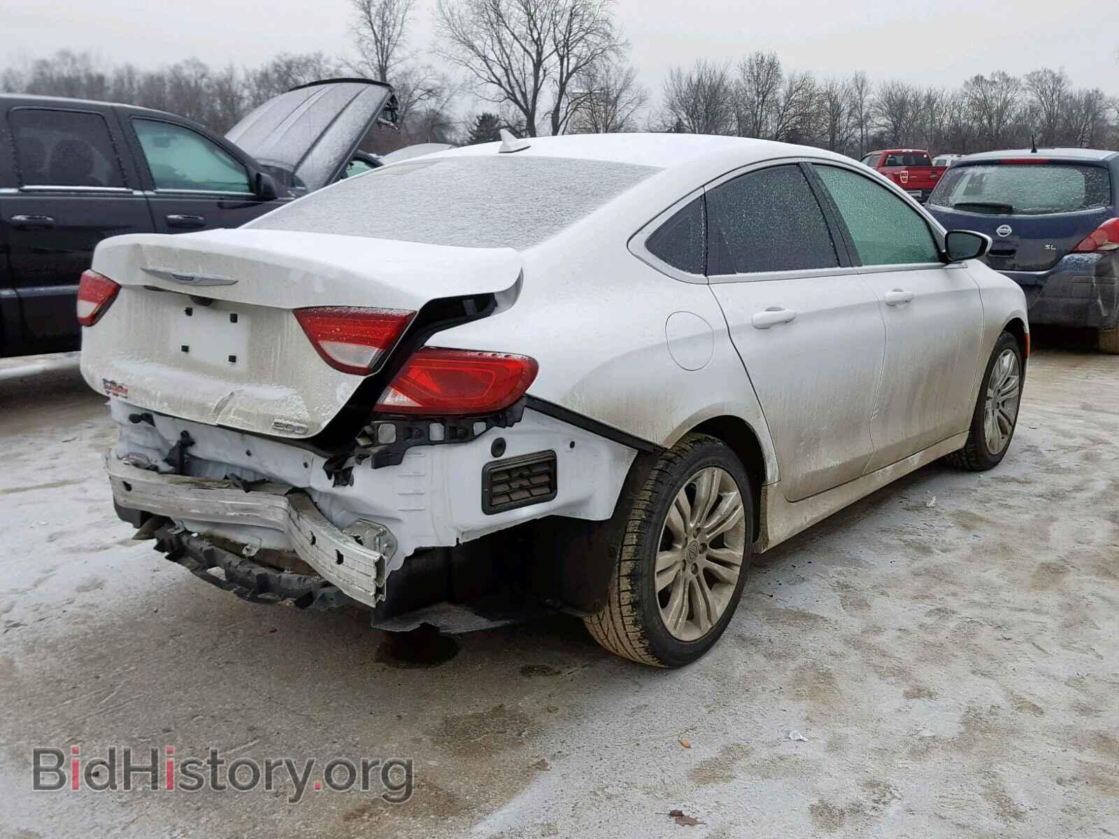 2015 CHRYSLER 200 - VIN: 1C3CCCAB3FN750952 - Фото 4
