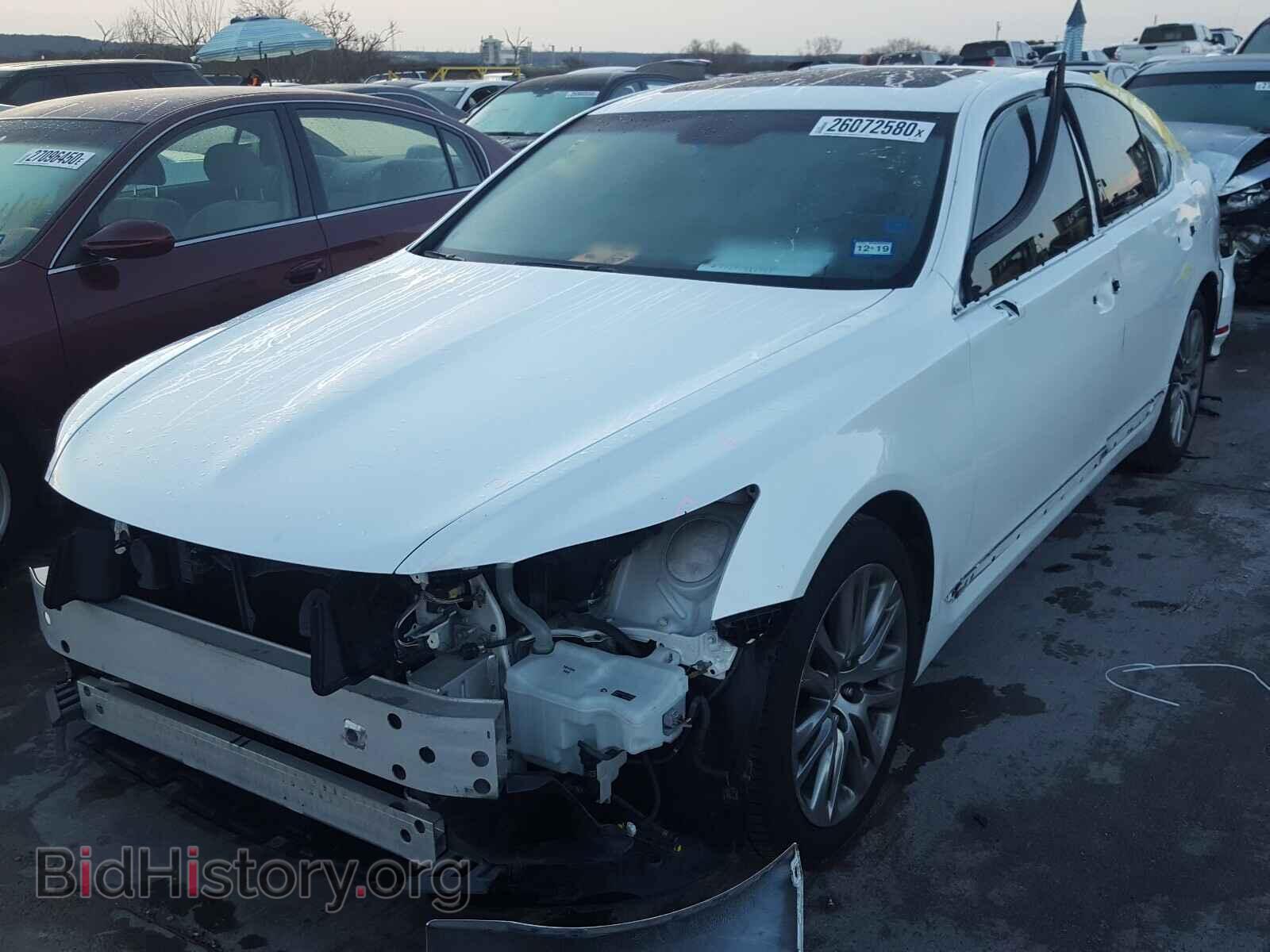 2013 LEXUS LS460 - VIN: JTHBL5EFXD5124584 - Фото 2
