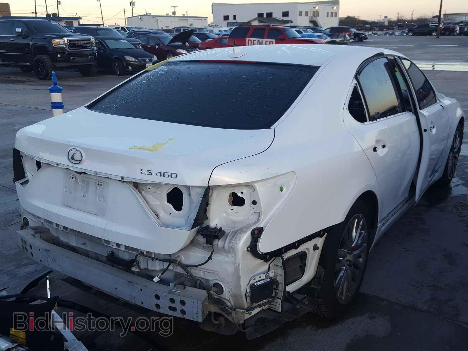 2013 LEXUS LS460 - VIN: JTHBL5EFXD5124584 - Фото 4