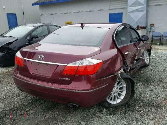 2011 HYUNDAI GENESIS - VIN: KMHGC4DE5BU130558 - Фото 4