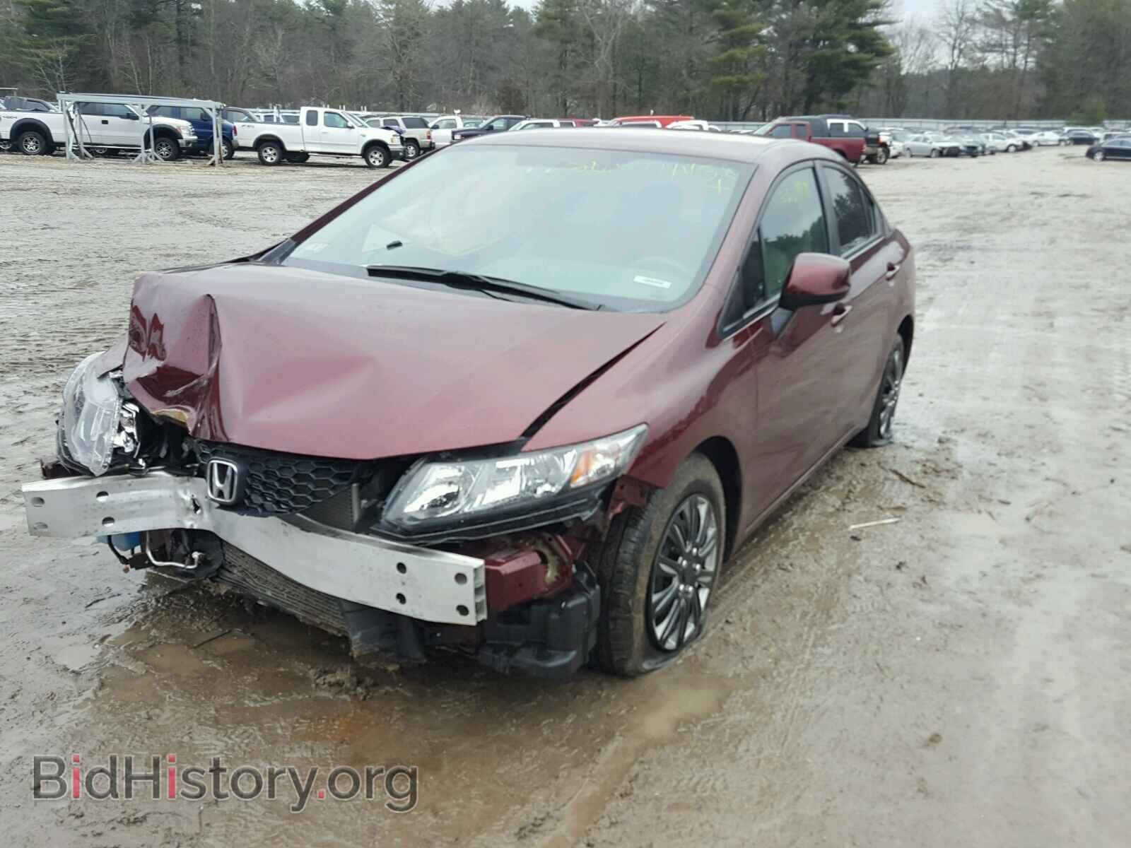2013 HONDA CIVIC - VIN: 2HGFB2F54DH582433 - Фото 2