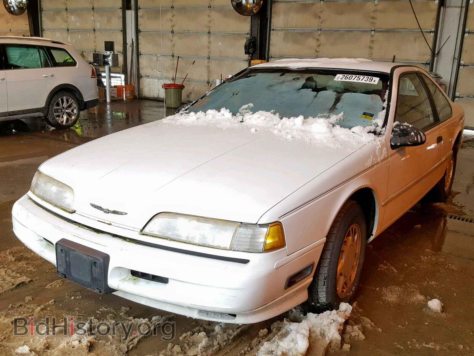 1992 FORD TBIRD - VIN: 1FAPP6240NH115421 - Фото 2