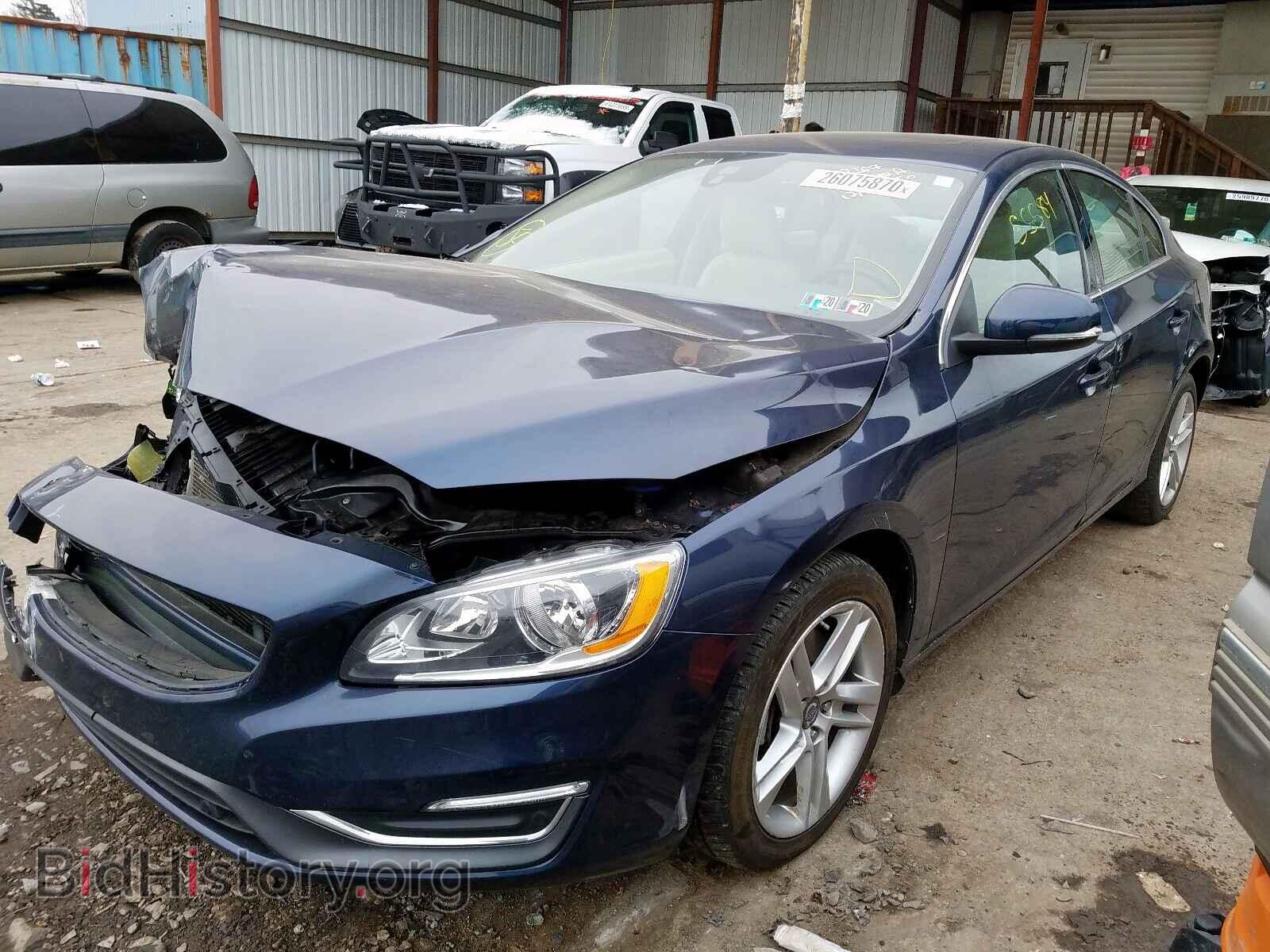 2015 VOLVO S60 - VIN: YV1612TK1F1342425 - Фото 2