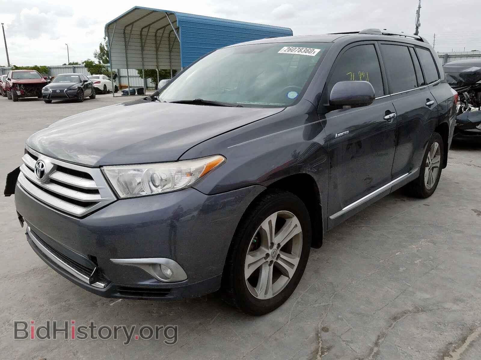 2011 TOYOTA HIGHLANDER - VIN: 5TDYK3EH0BS049325 - Фото 2