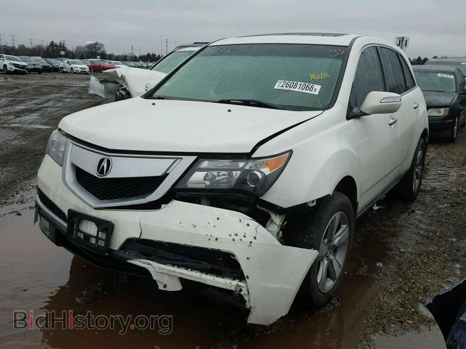 2012 ACURA MDX - VIN: 2HNYD2H42CH515280 - Фото 2