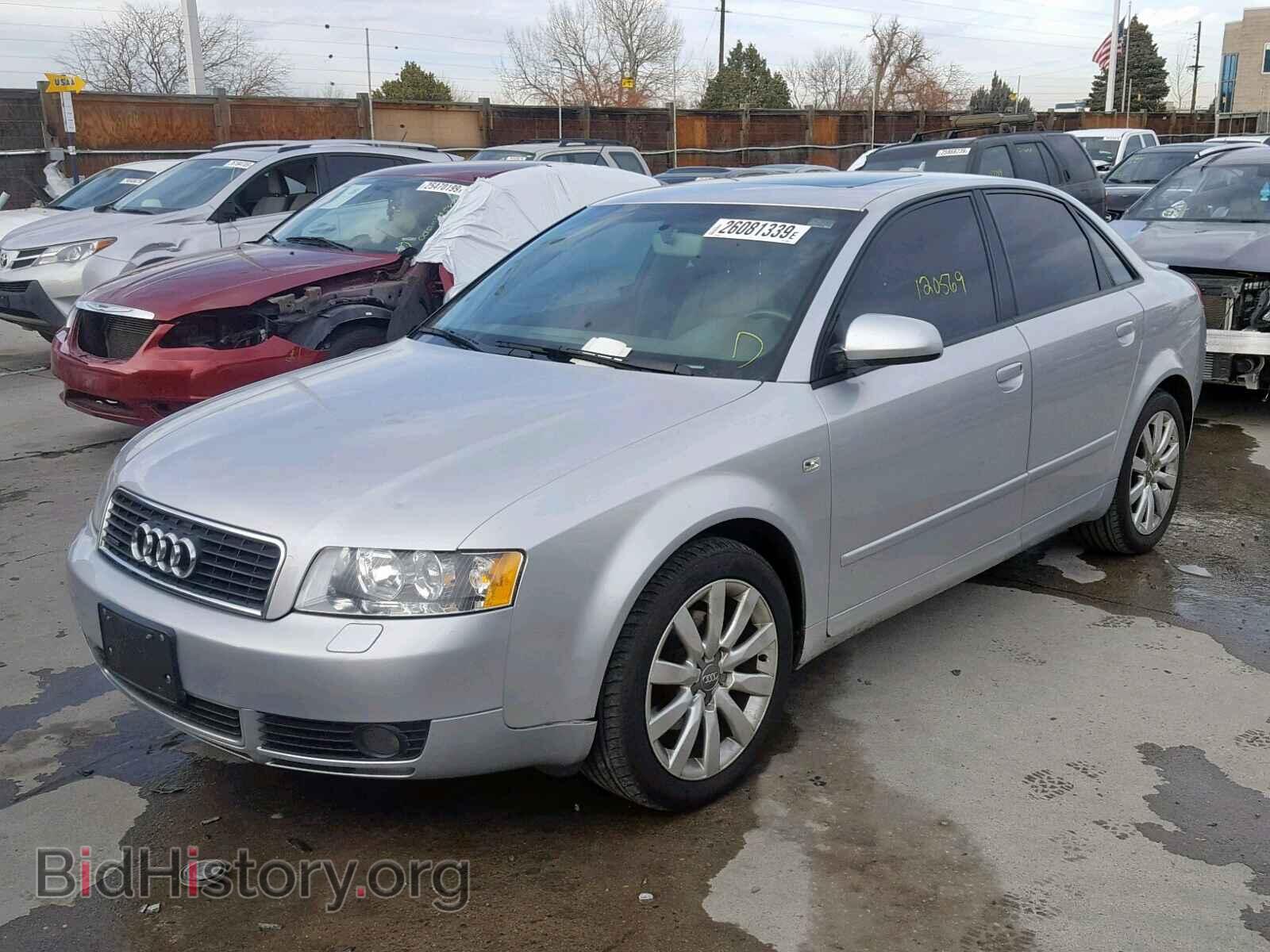 2005 AUDI A4 - VIN: WAULC68E15A104065 - Фото 2