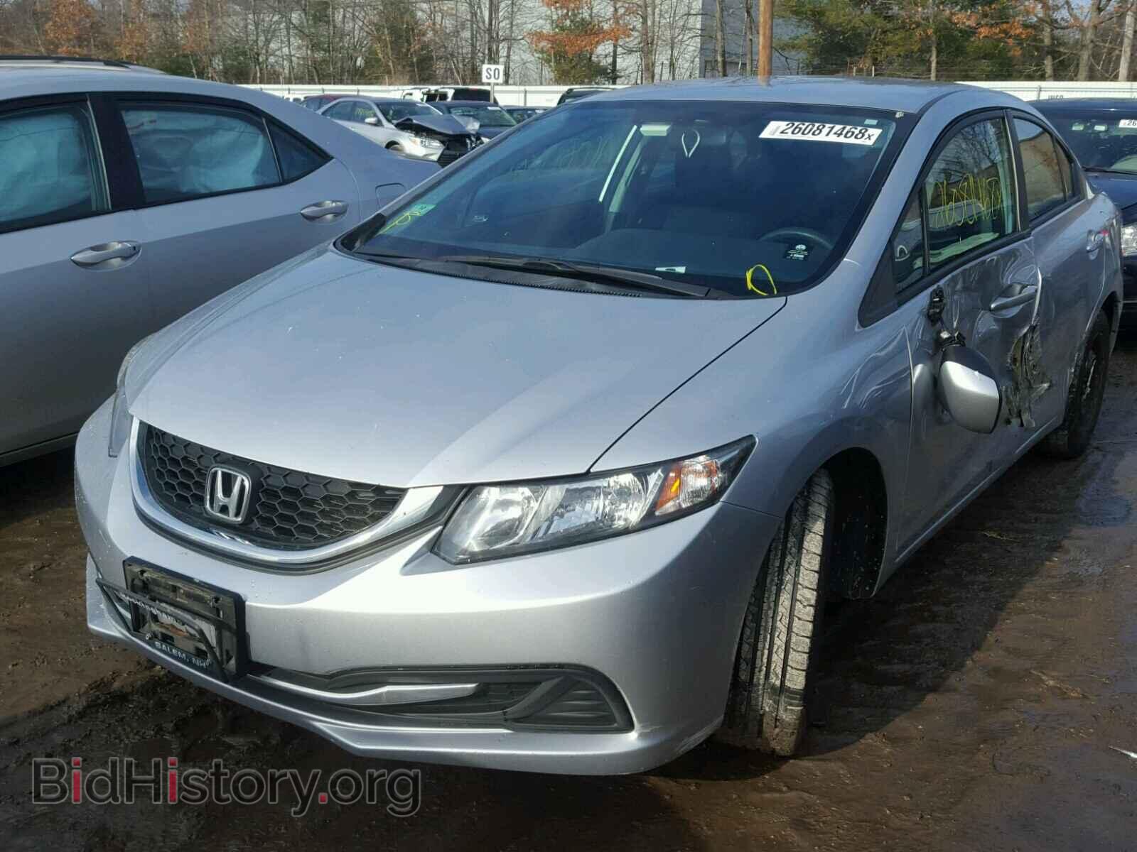 2013 HONDA CIVIC - VIN: 2HGFB2F55DH558674 - Фото 2