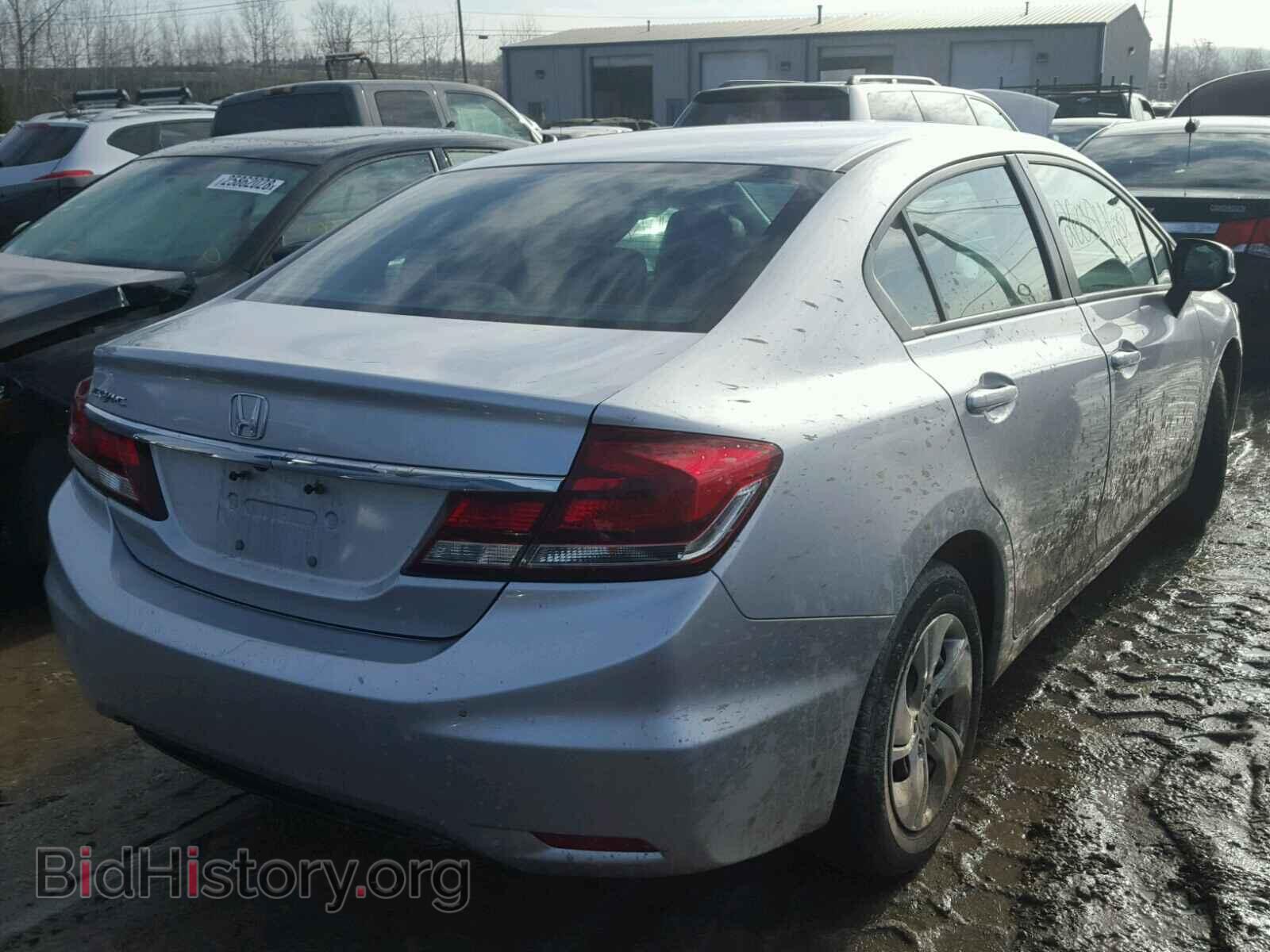 2013 HONDA CIVIC - VIN: 2HGFB2F55DH558674 - Фото 4