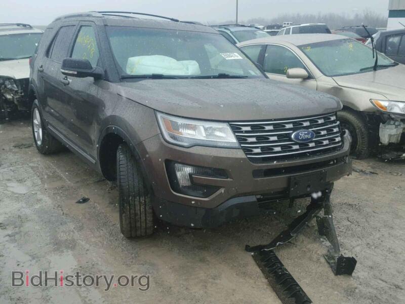 2016 Ford EXPLORER Explorer X (VIN 1FM5K8D88GGA81809) — фото 1 из 10, Copart, повреждение: передняя часть
