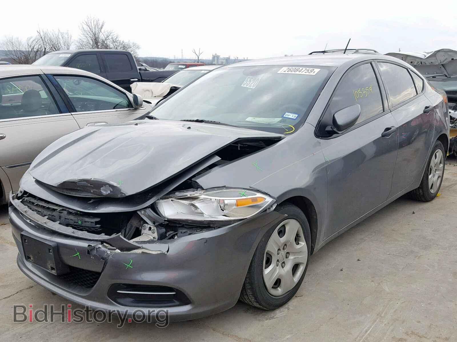 2013 DODGE DART - VIN: 1C3CDFAA1DD226157 - Фото 2