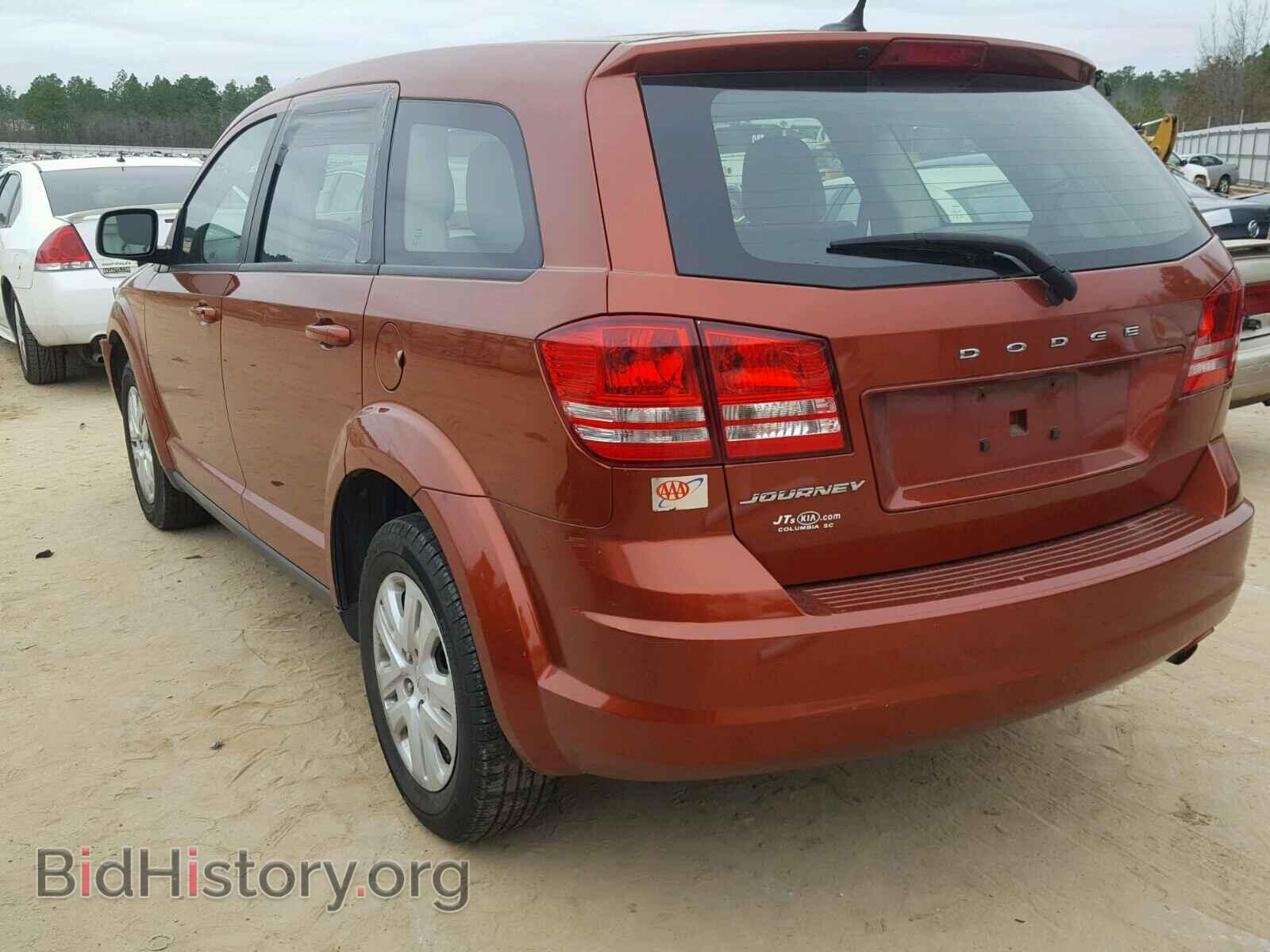 2014 DODGE JOURNEY - VIN: 3C4PDCAB9ET181730 - Фото 3