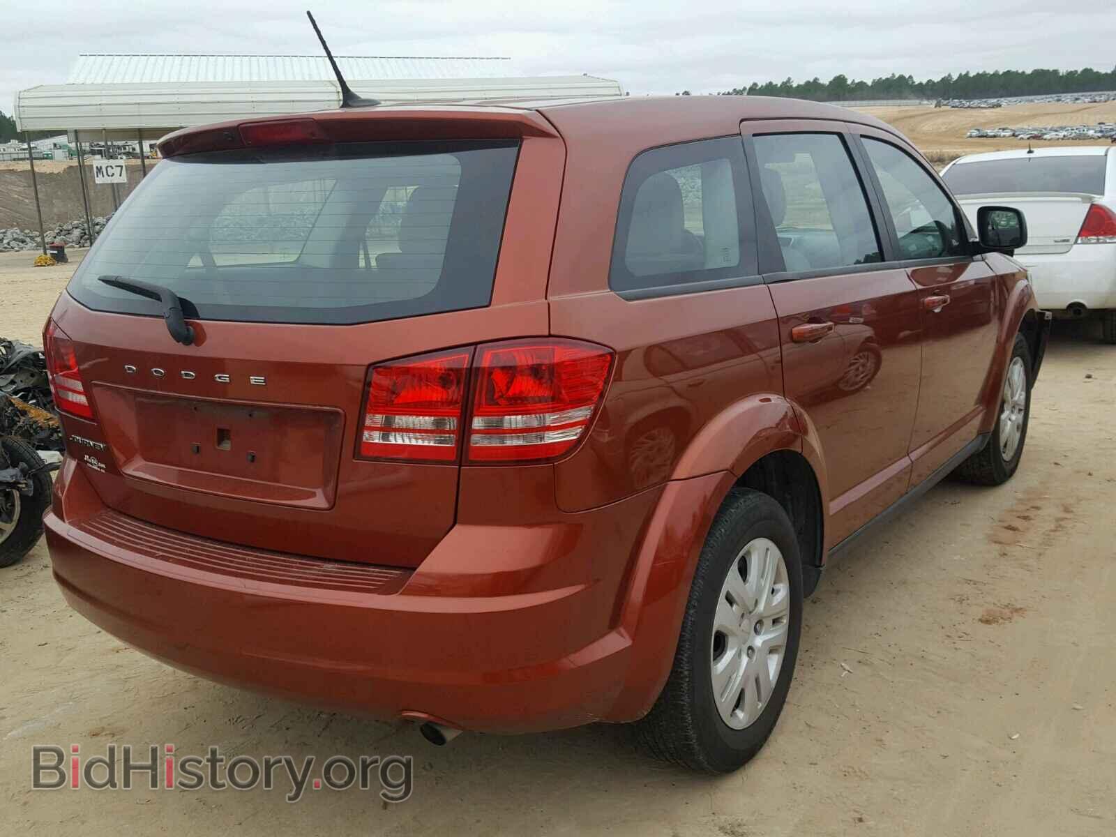 2014 DODGE JOURNEY - VIN: 3C4PDCAB9ET181730 - Фото 4