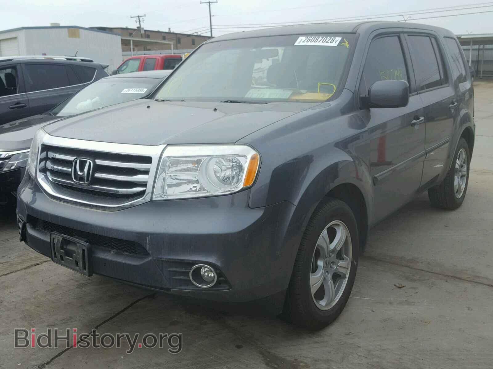 2013 HONDA PILOT - VIN: 5FNYF3H42DB015651 - Фото 2