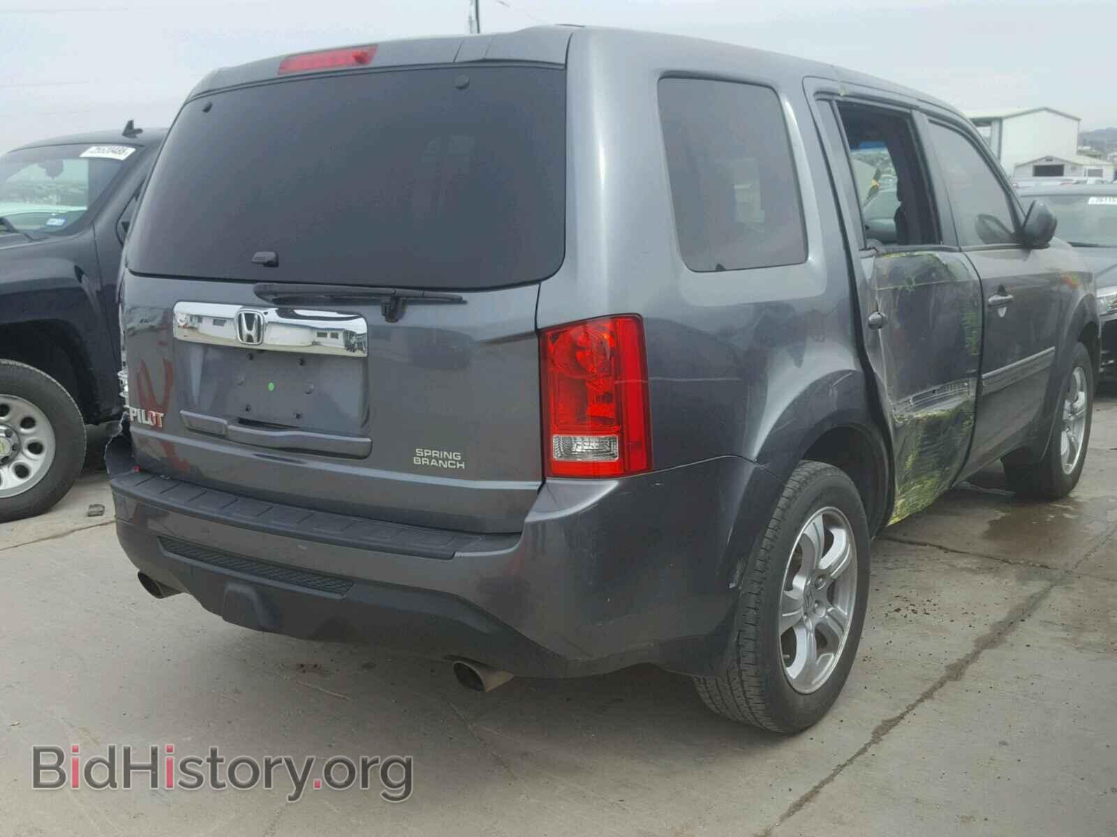 2013 HONDA PILOT - VIN: 5FNYF3H42DB015651 - Фото 4