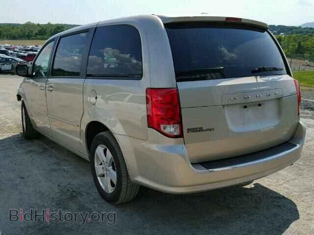 2013 DODGE CARAVAN - VIN: 2C4RDGBG3DR571167 - Фото 3