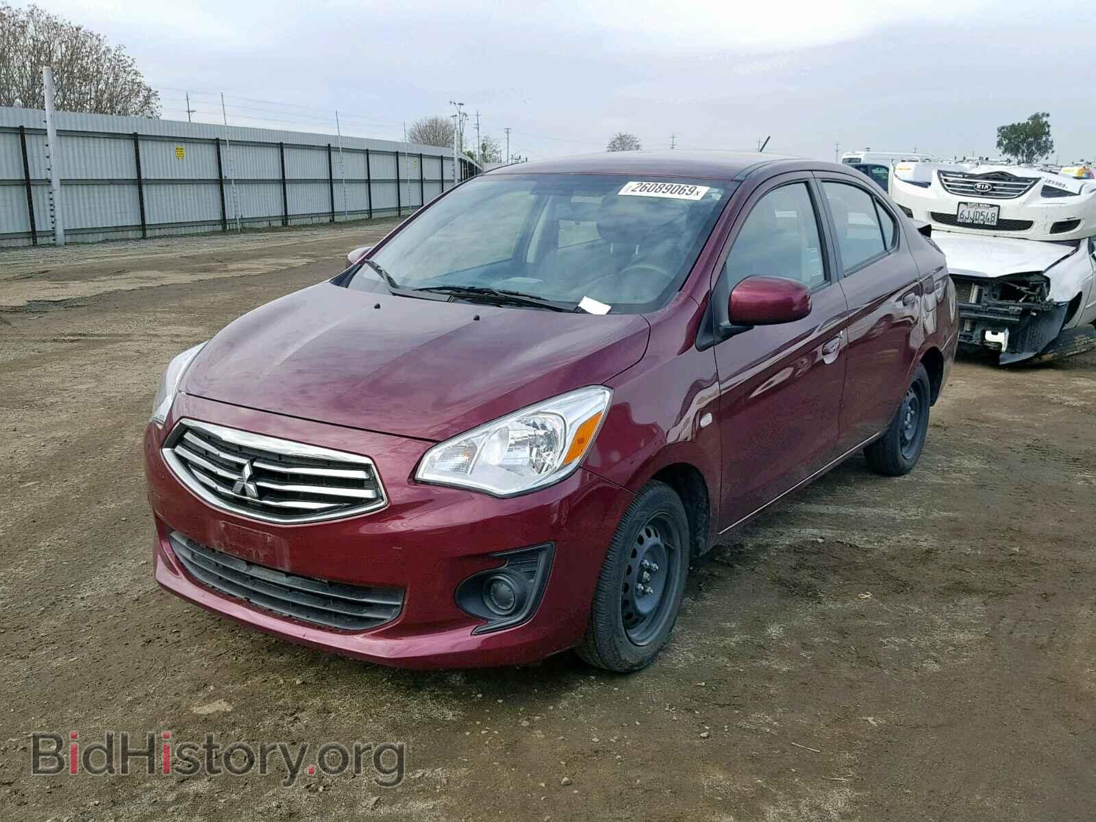 2017 MITSUBISHI MIRAGE - VIN: ML32F3FJ6HHF19615 - Фото 2