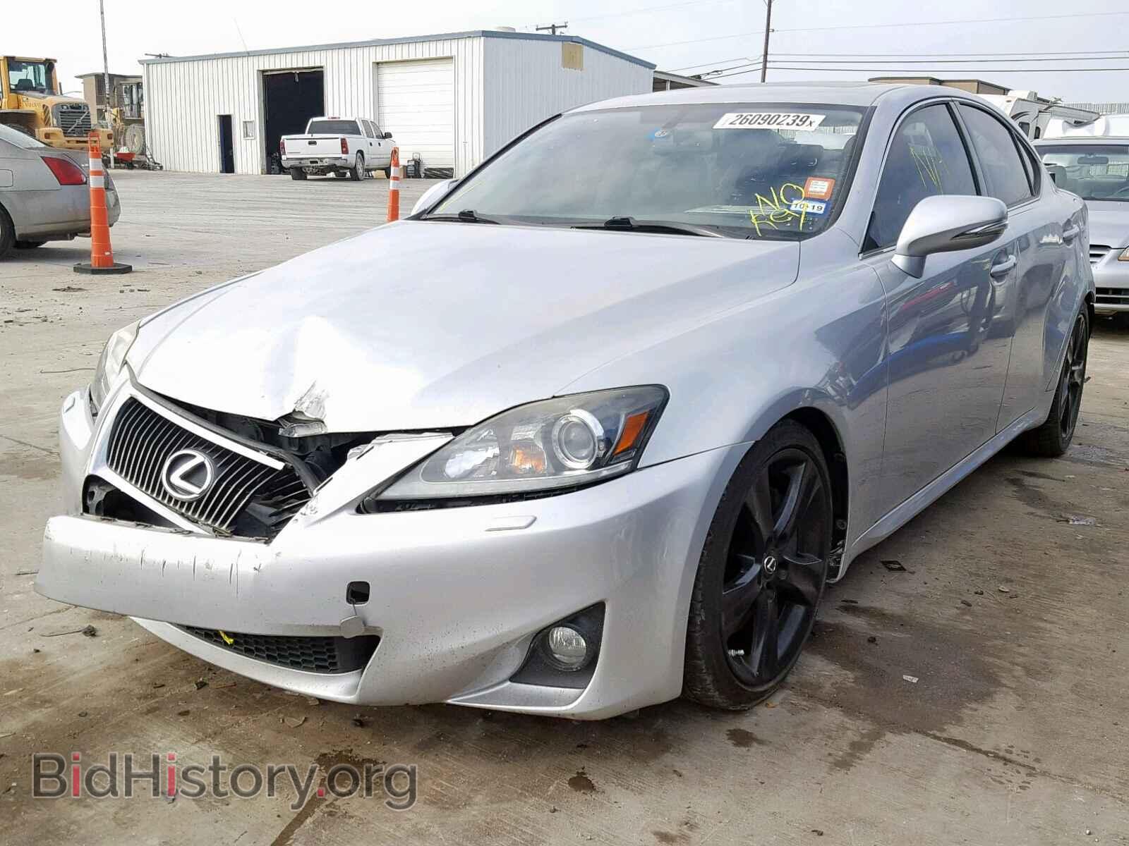2011 LEXUS IS - VIN: JTHBE5C20B5027420 - Фото 2