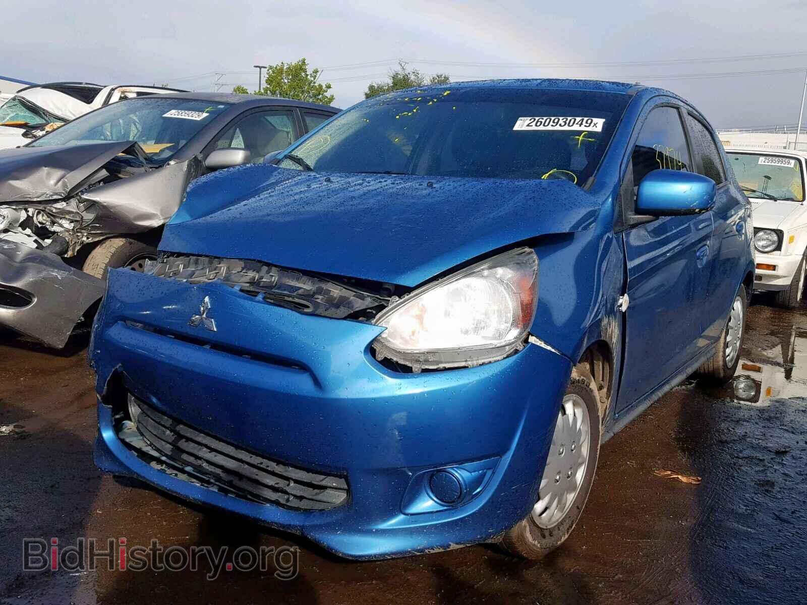 2015 MITSUBISHI MIRAGE - VIN: ML32A3HJ5FH004501 - Фото 2