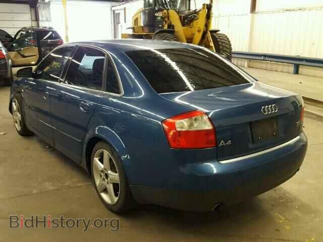 2002 AUDI A4 - VIN: WAULT68E42A184991 - Фото 3