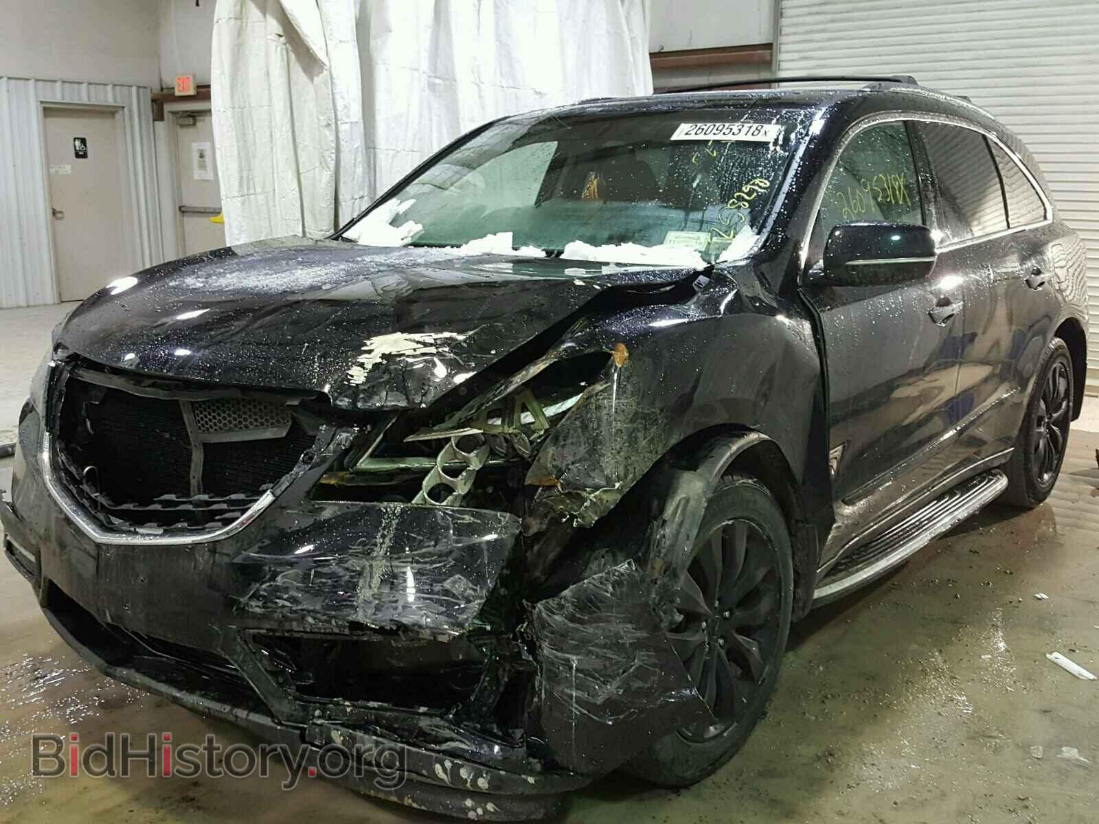 2014 ACURA MDX - VIN: 5FRYD4H44EB010883 - Фото 2