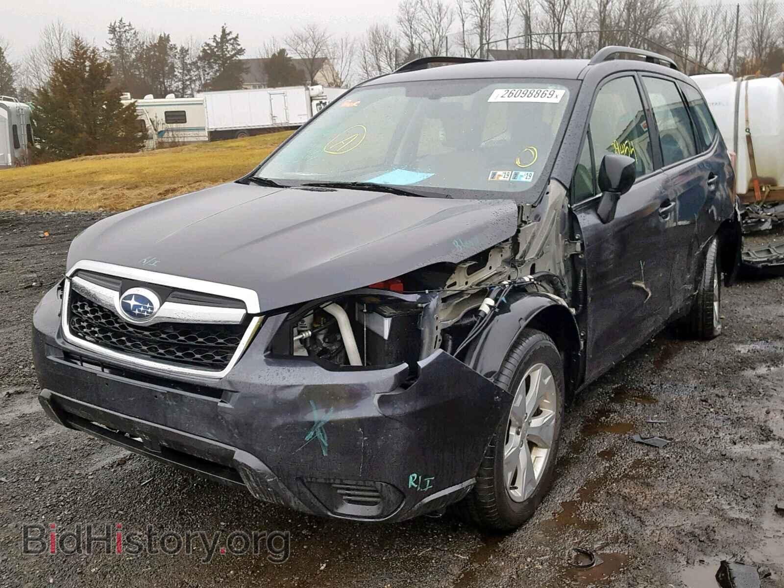 2015 SUBARU FORESTER - VIN: JF2SJABC2FH563100 - Фото 2