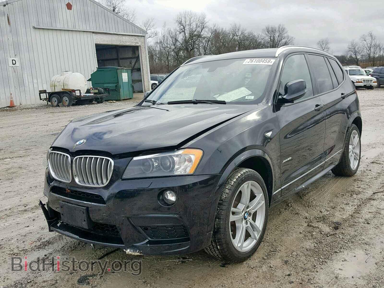 2014 BMW X3 - VIN: 5UXWX9C59E0D31279 - Фото 2