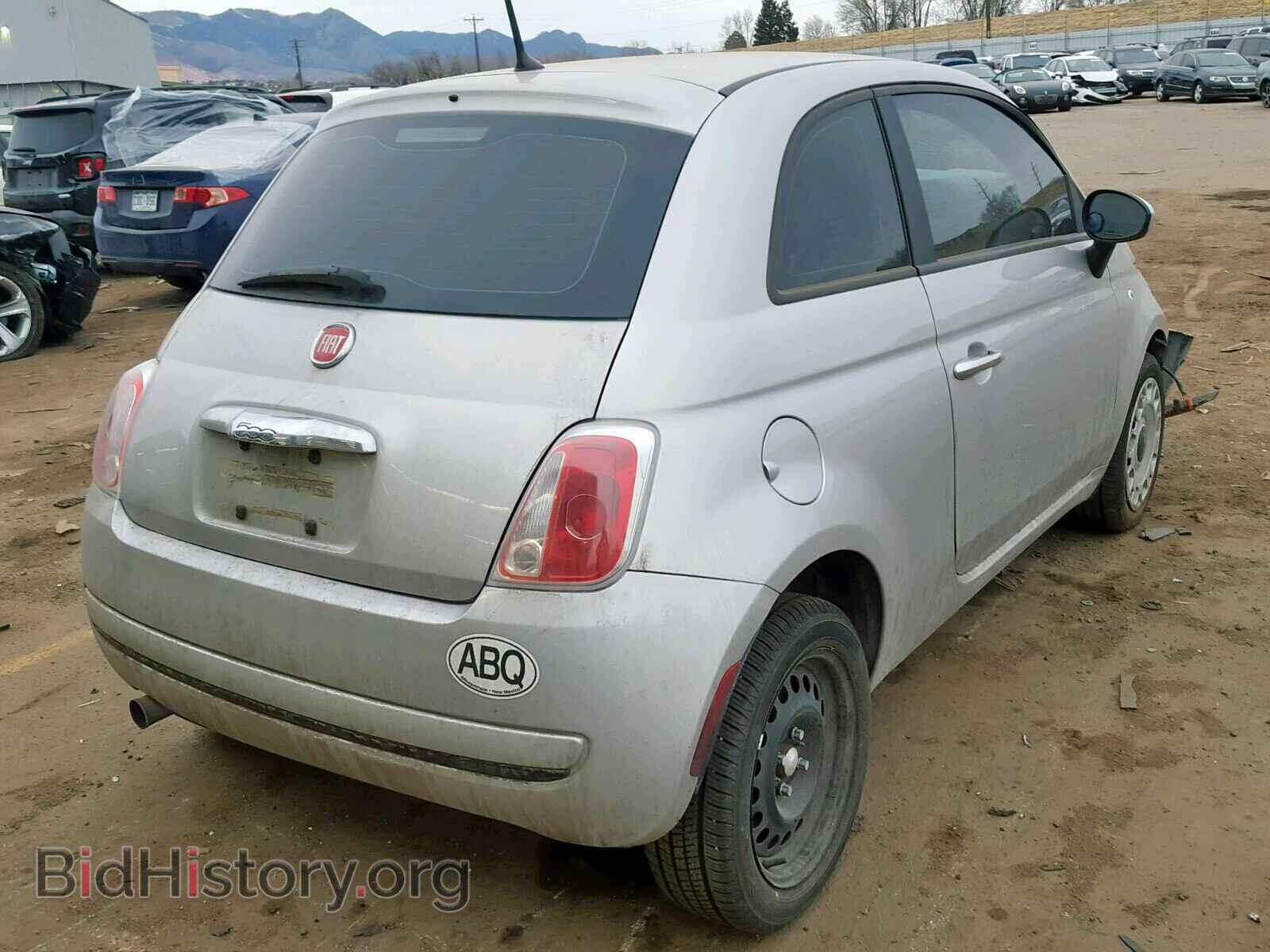 2012 FIAT 500 - VIN: 3C3CFFAR2CT124097 - Фото 4